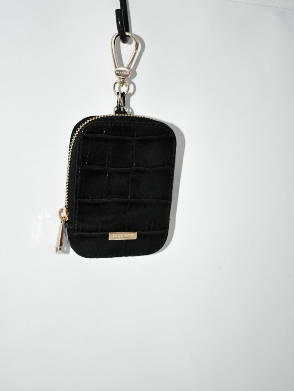 BRAHMIN Alba Collection Katelynn Zip-Around Pouch in Black #10382663 00001 NWT D